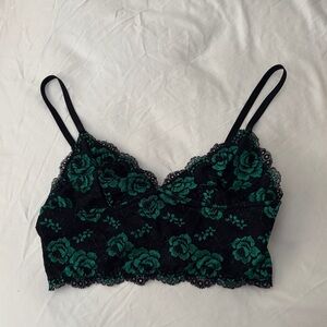 Floral Lace Bralette - medium